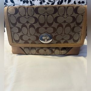 Brown Coach bag